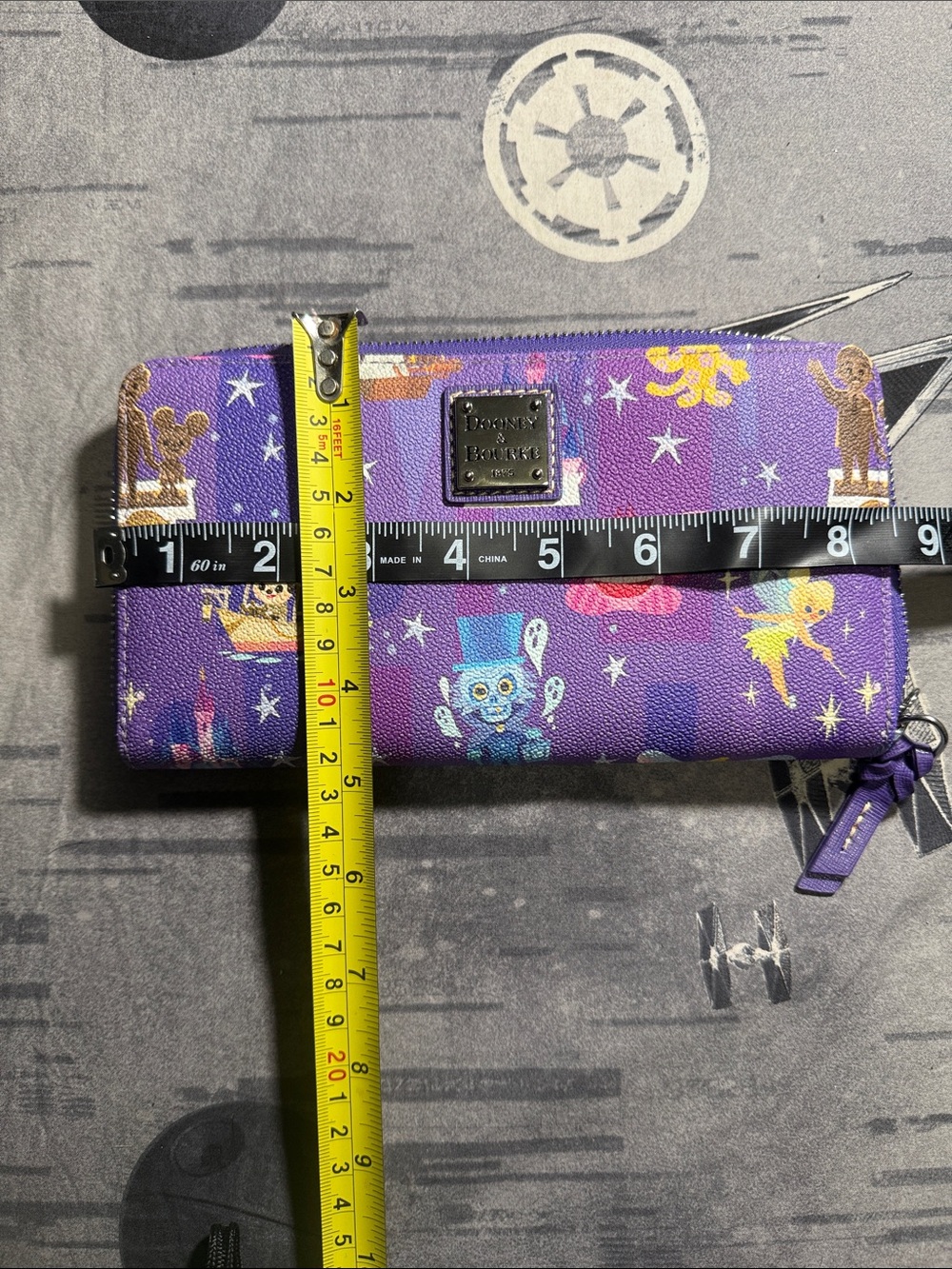 DOONEY AND BOURKE JOEY CHOU DISNEYLAND WALLET CLUTCH - Picture 8 of 8